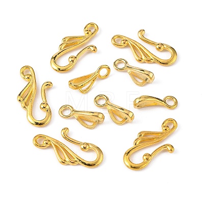 Tibetan Style Hook and Eye Clasps LS-K08ZJ011-1