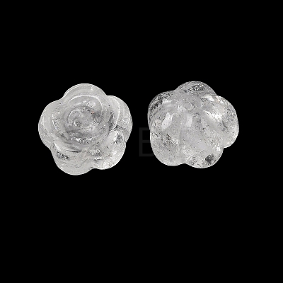 Natural Quartz Crystal Carved Beads G-L636-C08-01-1