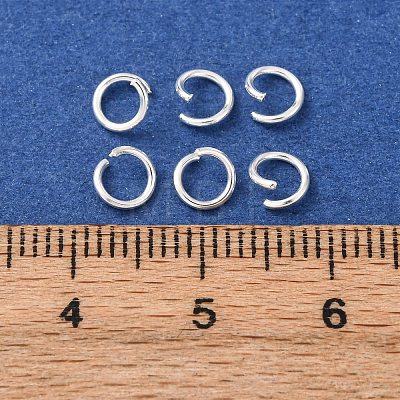 Brass Open Jump Rings KK-G604-08S-17-1