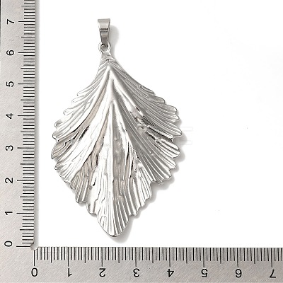 Non-Tarnish 304 Stainless Steel Big Pendants STAS-M017-10P-1