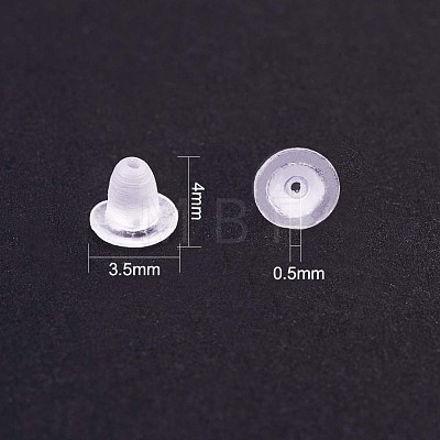 Plastic Ear Nuts E374Y-1-1