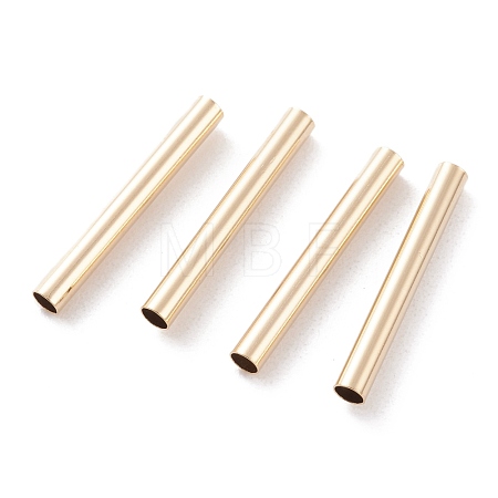 Brass Tube Beads KK-Y003-73G-G-1
