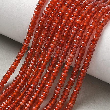 Dyed & Heated Natural Carnelian Beads Strands GG-CBA2E9C-B01-02-1