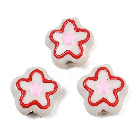 Handmade Porcelain Enamel Beads PORC-G016-06A-1