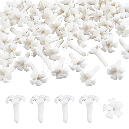 50Pcs Handmade Polymer Clay Beads CLAY-PH0002-18A-1