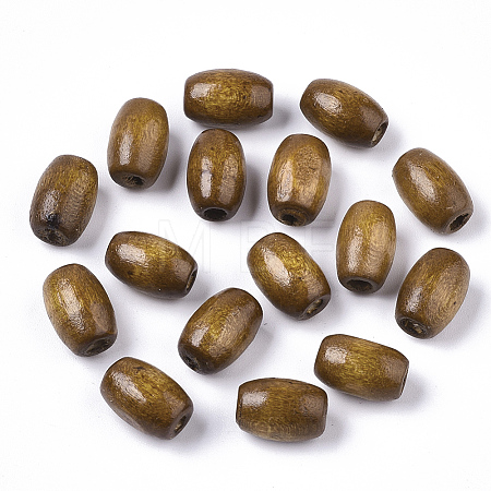 Spray Painted Natural Maple Wood Beads LS-CD-TAC0003-01B-1