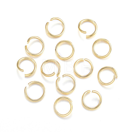 304 Stainless Steel Open Jump Rings X-STAS-F084-19G-1
