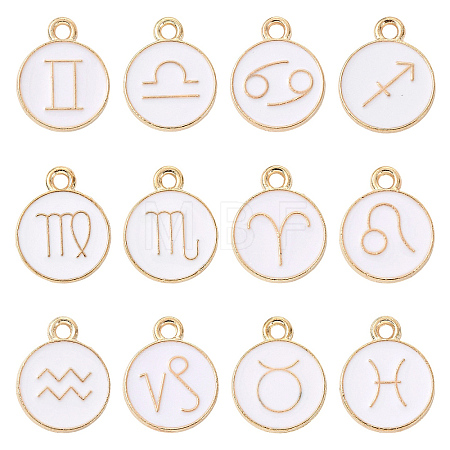 Alloy Enamel Pendants ENAM-YW0001-100-1
