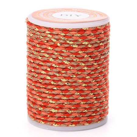 4-Ply Polycotton Cord with Metallic Thread OCOR-Z003-D37-1