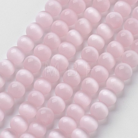 Cat Eye Beads Strands X-CER56-1