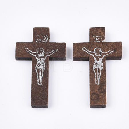 Printed Wooden Pendants WOOD-S050-35B-04-1