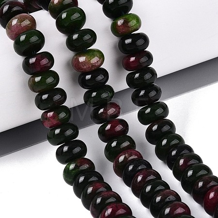 Natural White Jade Beads Strands G-Q613-01F-20-1