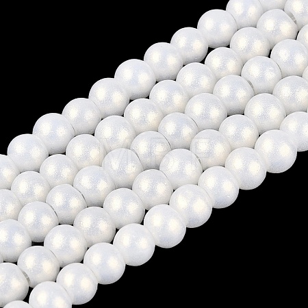 Baking Paint Glass Pearl Beads Strands DGLA-ZX001-05A-01-1