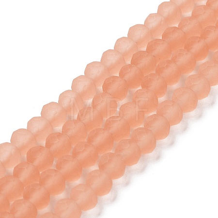 Transparent Glass Beads Strands X1-EGLA-A034-T4mm-MD21-1