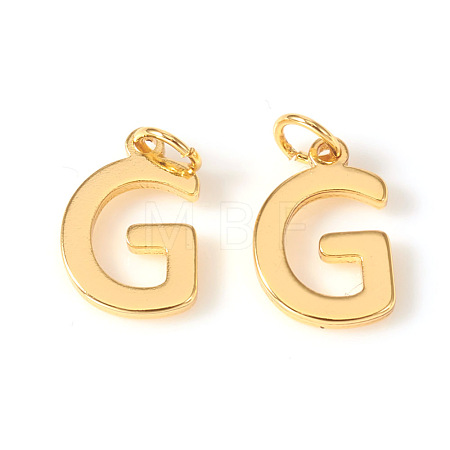 Brass Charms X-KK-I672-01G-G-1