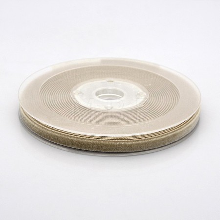 Polyester Velvet Ribbon for Gift Packing and Festival Decoration SRIB-M001-4mm-836-1