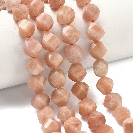 Natural Sunstone Beads Strands G-C267-B07-1