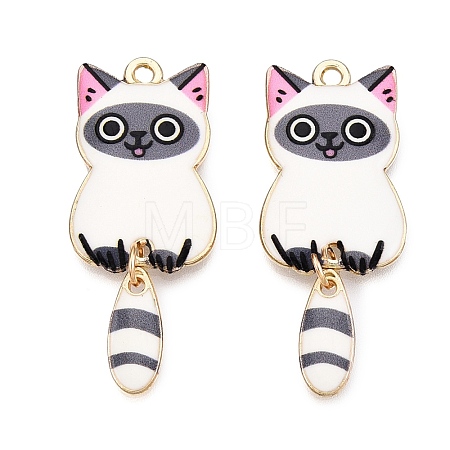 Alloy Enamel Pendants FIND-Q102-12B-1
