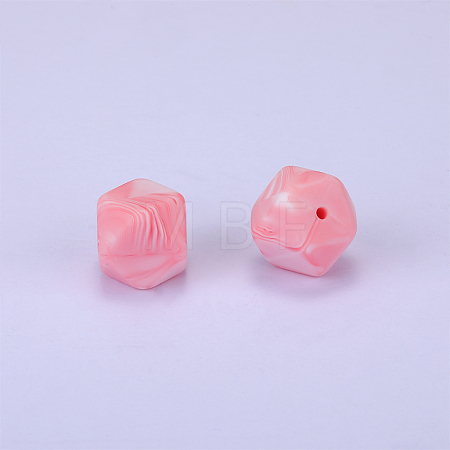 Hexagonal Silicone Beads SI-JX0019A-61-1
