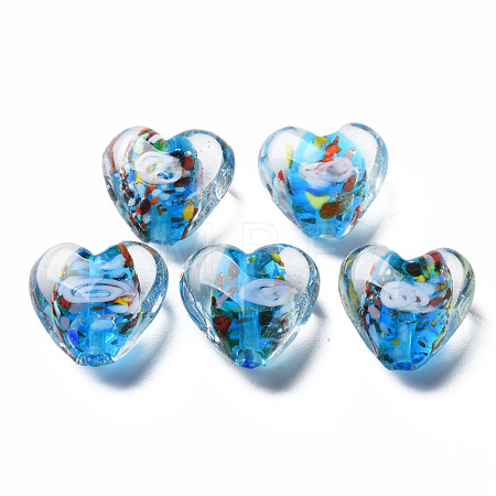 Handmade Lampwork Beads LAMP-T011-04D-1