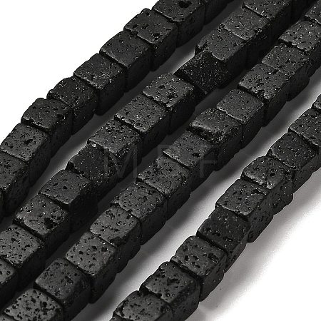 Natural Lava Rock Beads Strands G-G175-H15-01-1