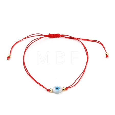 Adjustable Nylon Cord Braided Bead Bracelets BJEW-JB05543-02-1