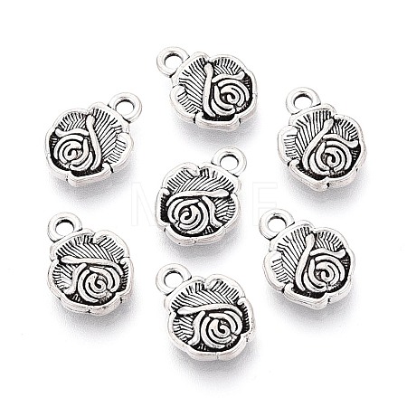 Tibetan Style Alloy Pendants TIBE-N015-03AS-1