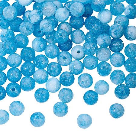 Natural Blue Quartz Beads Strands G-NB0003-69-1