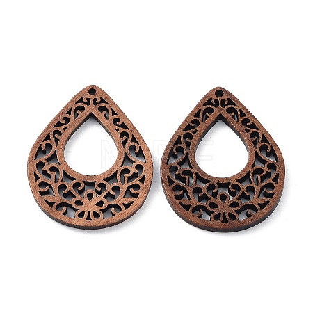 Walnut Wood Laser Cut Pendants X-WOOD-Q051-03F-1