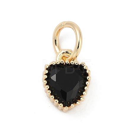 Brass Micro Pave Cubic Zirconia Pendants LS-KK-H204-01KCG-04-1