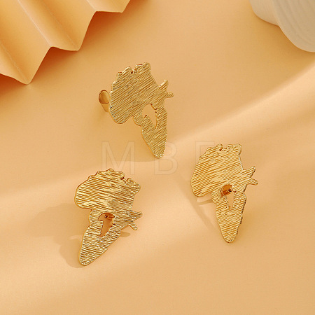 Alloy Stud Earrings & Cuff Rings FS-WGD31BF-08-1