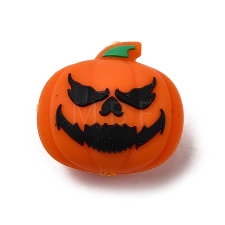 Halloween Silicone Focal Beads LS-SIL-P011-01D-1