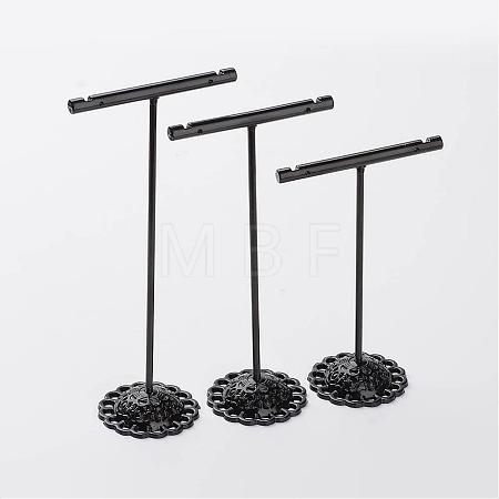 3 Pcs T Bar Iron Earring Displays Sets EDIS-P001-01B-1