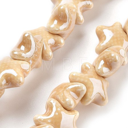 Handmade Porcelain Beads PORC-Q002-03F-1