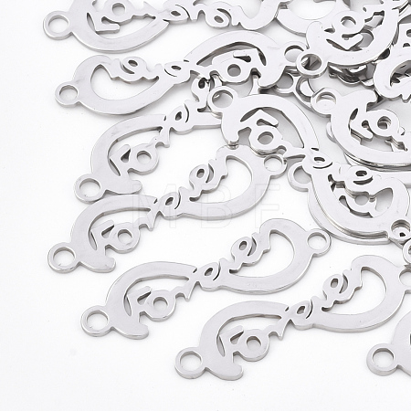 Tarnish Resistant 201 Stainless Steel Links X-STAS-T044-73P-1
