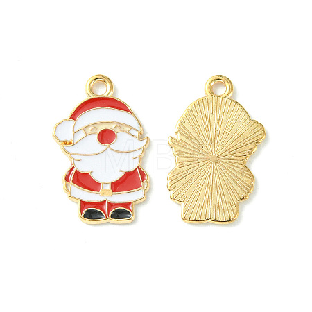 Christmas Alloy Enamel Pendants ENAM-D047-10LG-06-1