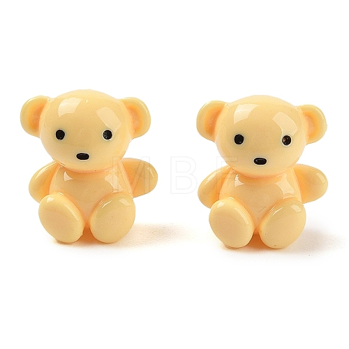 Opaque Resin Puppy Decoden Cabochons CRES-I034-08C-1