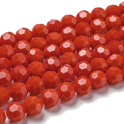 Opaque Glass Beads Stands EGLA-A035-P6mm-D03-1