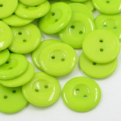 Acrylic Sewing Buttons for Costume Design BUTT-E087-D-10-1