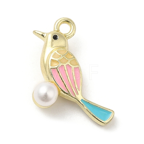 Alloy Enamel Pendants ENAM-D058-03G-01-1