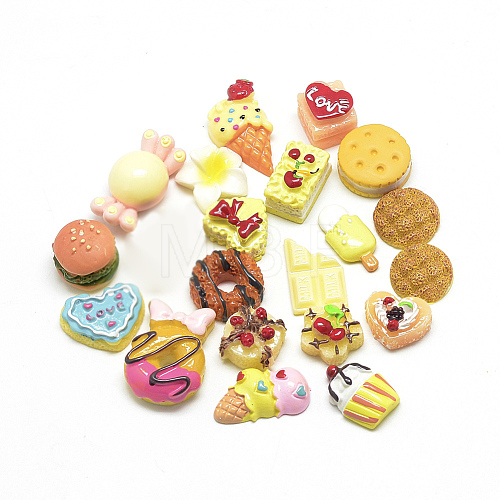 Resin Cabochons CRES-T004-83-1