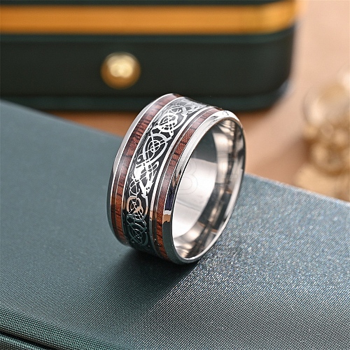 Titanium Steel Finger Rings PW-WG46706-07-1