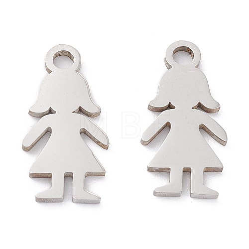 Non-Tarnish 201 Stainless Steel Pendants STAS-D451-18P-1