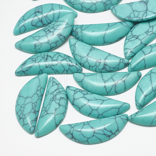 Synthetic Turquoise Cabochons TURQ-S290-18A-01-1