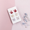 Acrylic Stud Earrings for Women PW-WGDAF9C-01-1