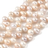 Natural Cultured Freshwater Pearl Beads Strands PEAR-A006-28C-1