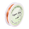 Round Copper Jewelry Wire CWIR-YW0001-03E-09-1