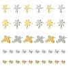 304 & 201 Stainless Steel Stud Earring Findings STAS-YW0011-14-2