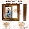 Double Sided Wooden Rotating Photo Frames with DIY Word Grandma Heart DJEW-WH0056-003-2