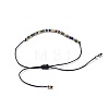 Nylon Thread Braided Beads Bracelets BJEW-JB04349-M-4